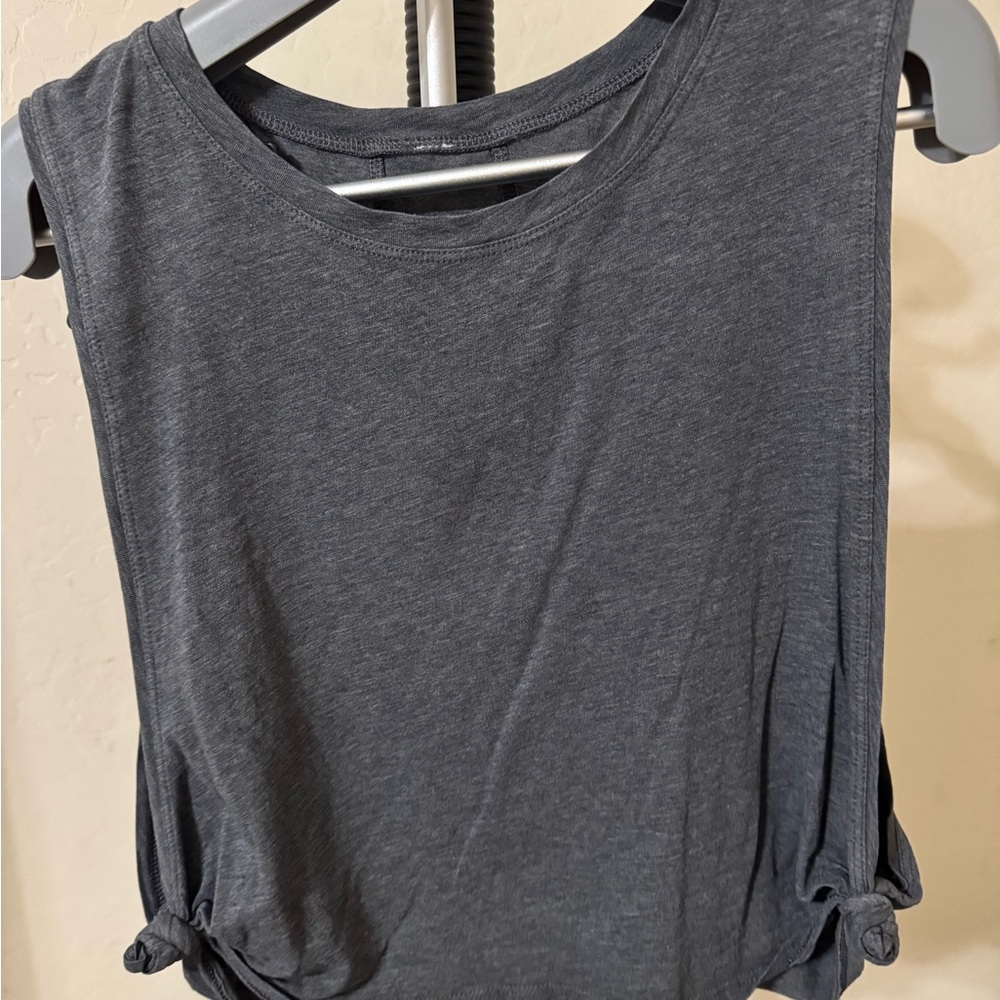 Lululemon Dark Gray Women's Yoga Tank Top